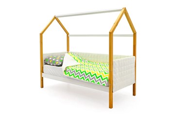 Детская кровать-домик «Svogen белая-дерево» мягкая в Пензе