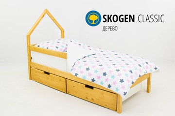 Кровать-домик детская мини Skogen дерево в Пензе