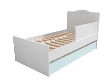 Детская кровать с ящиком и ограничителем НМ 041.07 «Лилу/Птички» в Пензе
