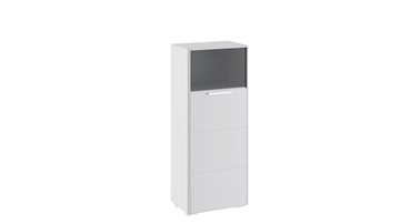 Шкаф Наоми комбинированный одностворчатый, цвет Белый глянец ТД-208.07.28 в Пензе