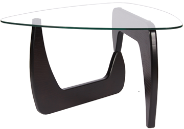 Стеклянный столик Берген-3, черный в Пензе