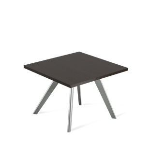 Журнальный столик SHT-S39 / SHT-TT 60/60 ЛДСП (венге луизиана/серый) в Пензе
