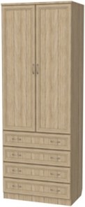 Распашной шкаф 103 со штангой, цвет Дуб Сонома в Пензе
