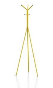 Вешалка напольная Крауз-11, цвет желтый в Пензе