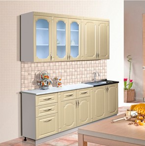 Кухонный гарнитур Классика 2000, цвет Дуб беленый в Пензе