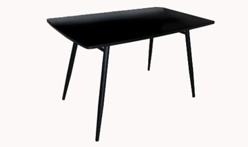Стеклянный обеденный стол Брик, черный в Пензе