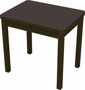Раздвижной стол Бари дерево №8 (стекло коричневое/венге) в Пензе