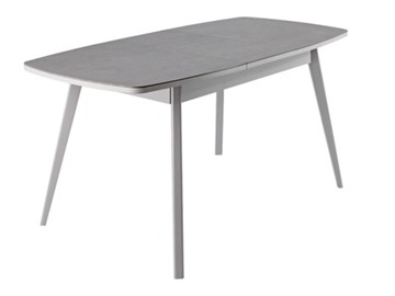 Кухонный стол раскладной Артктур, Керамика, grigio серый, 51 диагональные массив серый в Пензе