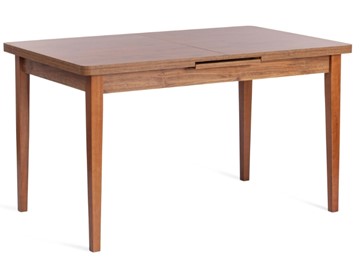 Кухонный стол раздвижной AISHA (mod. 1151) ЛДСП+меламин/дерево граб, 130+35х80х75, walnut (орех) в Пензе