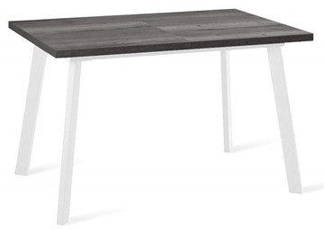 Кухонный стол раскладной Dikline HB120 Сосна Пасадена/ножки белые в Пензе