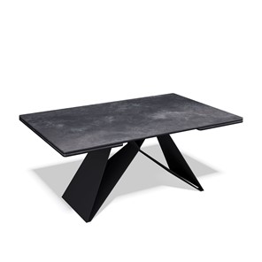 Керамический кухонный стол KB1400, черный/керамика черная в Пензе