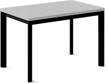 Раздвижной стол Токио-2L (ноги металлические черные, светлый цемент) в Пензе