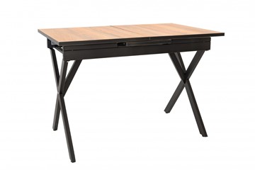 Кухонный стол Илком Стайл № 11 (1100*700 мм.) столешница пластик, форма Флан, без механизма в Пензе