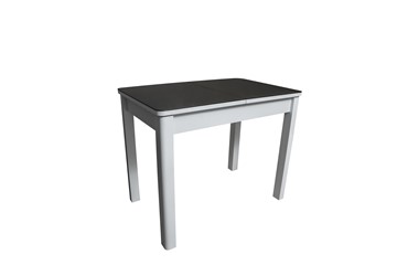 Маленький обеденный стол Айсберг-1СТ белое-черное в Пензе