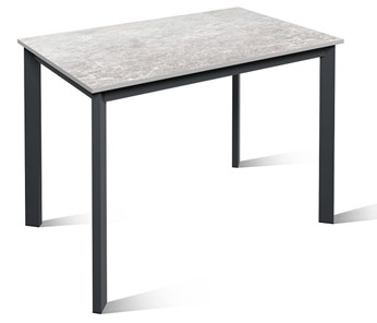 Маленький обеденный стол Cканди, Пластик Белый шунгит/Графит в Пензе