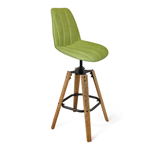Барный стул SHT-ST29-C1/S93 (оливковый/брашированный коричневый/черный муар) в Пензе