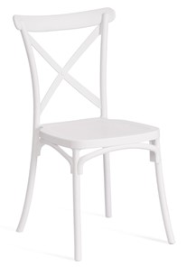 Обеденный стул CROSS (mod. PL24) 48х58х89 White (белый) 11954 арт.20052 в Пензе