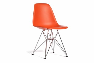 Обеденный стул derstuhl DSL 110 Chrom (оранжевый) в Пензе