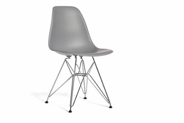 Обеденный стул derstuhl DSL 110 Chrom (темно-серый) в Пензе
