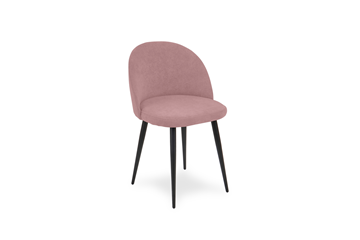 Обеденный стул Brendoss Лайт розовый черные ножки в Пензе