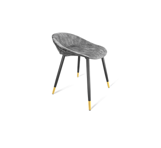 Обеденный стул SHT-ST19-SF1 / SHT-S95-1 (дымный/черный муар/золото) в Пензе