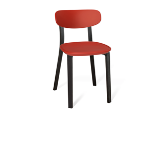 Кухонный стул SHT-ST85-2/SB85-2/S85 (красный/черный) в Пензе