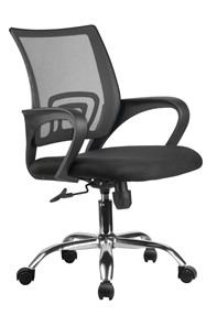 Кресло компьютерное Riva Chair 8085 JE (Черный) в Пензе