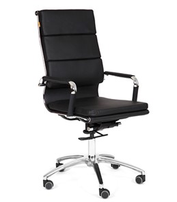 Кресло офисное CHAIRMAN 750 экокожа черная в Пензе