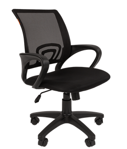 Кресло офисное CHAIRMAN 696 black Сетчатый акрил DW62 черный в Пензе