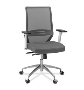 Кресло офисное Aero lux, сетка/ткань TW / серая/серая TW в Пензе