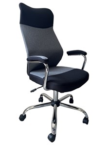 Кресло офисное C168 черный/серый в Пензе