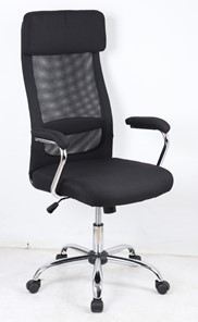 Кресло компьютерное VASSA BLACK (чёрный) в Пензе