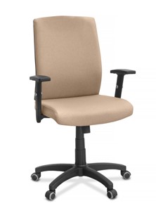 Кресло офисное Alfa A/MK/1D, ткань Bahama / бежевая в Пензе