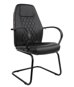 Кресло CHAIRMAN 950V LT Экокожа черная в Пензе