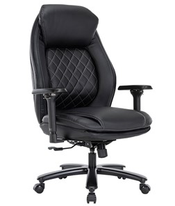 Кресло офисное CHAIRMAN CH403, черный, эко кожа в Пензе