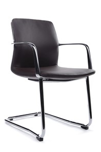 Кресло для офиса Plaza-SF (FK004-С11), темно-коричневый в Пензе