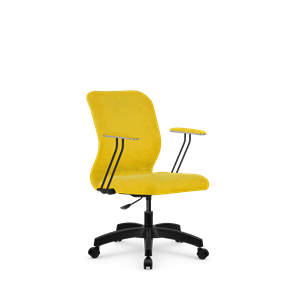 Офисное кресло SU-Mr-4/подл.079/осн.005 желтый в Пензе