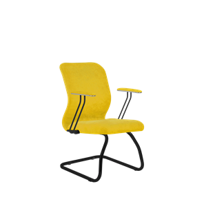 Кресло офисное SU-Mr-4/подл.079/осн.008 желтый в Пензе