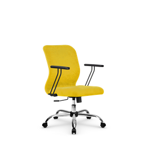 Компьютерное кресло SU-Mr-4/подл.109/осн.003  желтый в Пензе