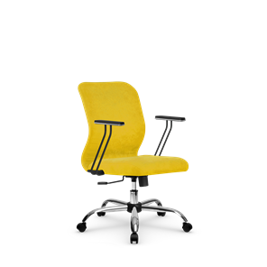 Компьютерное кресло SU-Mr-4/подл.110/осн.003 желтый в Пензе