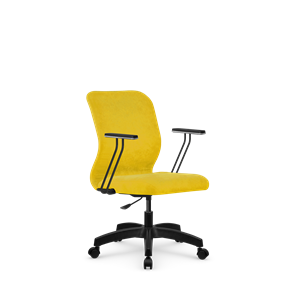 Компьютерное кресло SU-Mr-4/подл.110/осн.005 желтый в Пензе