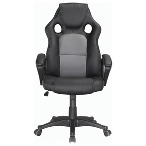 Офисное кресло Brabix Rider Plus EX-544 КОМФОРТ (экокожа, черное/серое) 531582 в Пензе