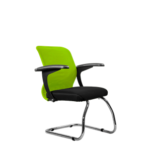 Офисный стул SU-M-4/подл.160/осн.007, Зеленый/Черный в Пензе
