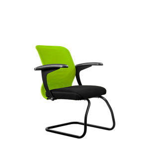 Офисный стул SU-M-4/подл.160/осн.008, Зеленый/Черный в Пензе