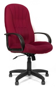 Кресло CHAIRMAN 685, ткань TW 13, цвет бордо в Пензе