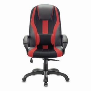 Компьютерное кресло Brabix Premium Rapid GM-102 (экокожа/ткань, черное/красное) 532107 в Пензе