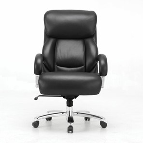 Кресло офисное Brabix Premium Pride HD-100 (натуральная кожа, черное) 531940 в Пензе