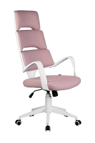 Кресло офисное Riva Chair SAKURA (Розовый/белый) в Пензе