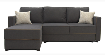 Угловой диван Jordan (Uno grey+Atrium01+Uno cottun) в Пензе
