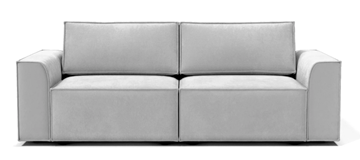 Прямой диван Лофт БЛ1-БП1 (Ремни/Еврокнижка) в Пензе